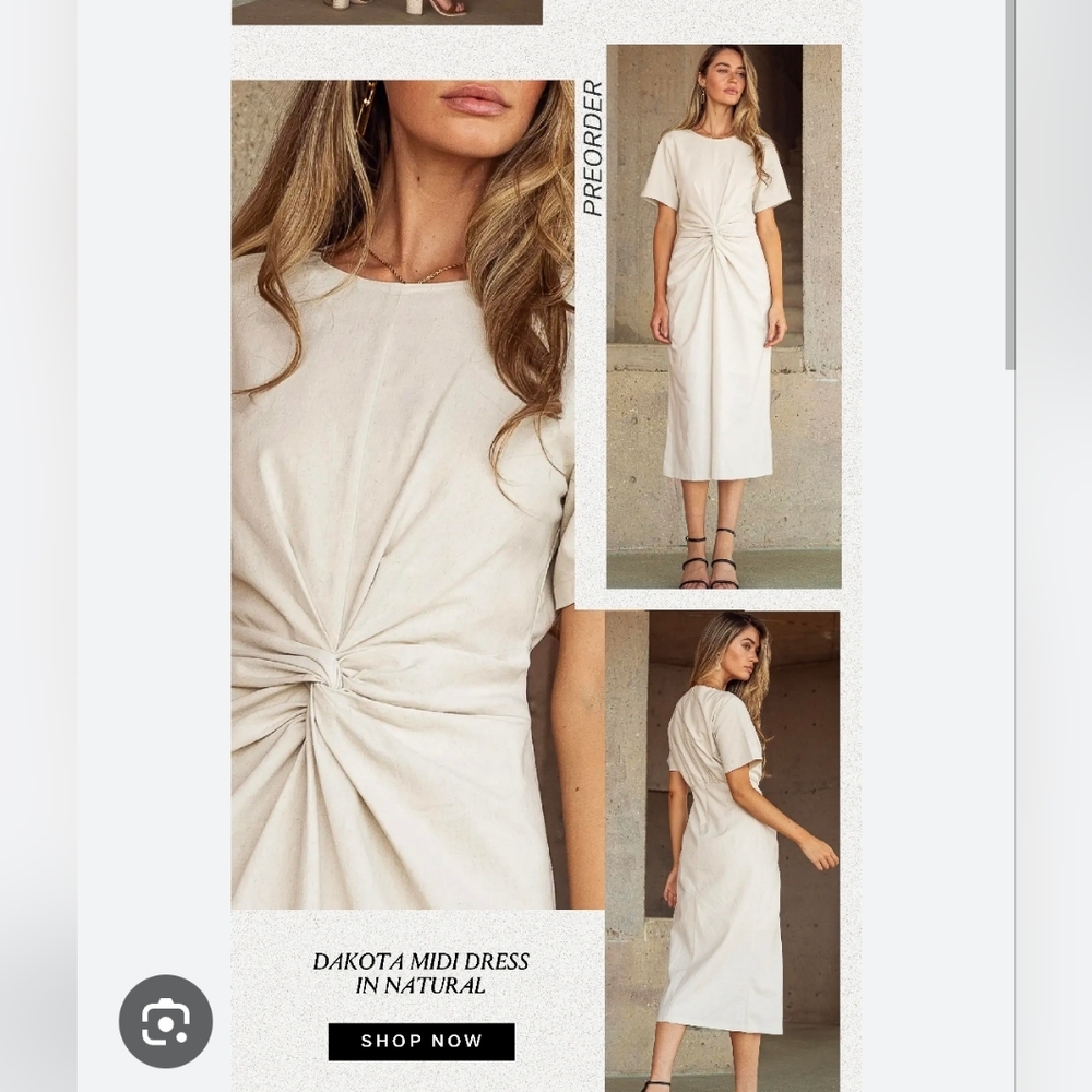 Nwt Bohme Dakota dress XL